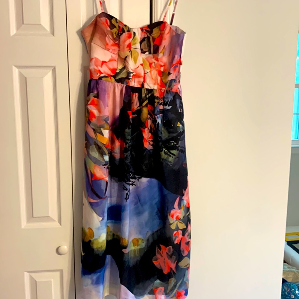 Corey Lynn Calter floral dress. Bought from Anthropologie. Brand new size 10